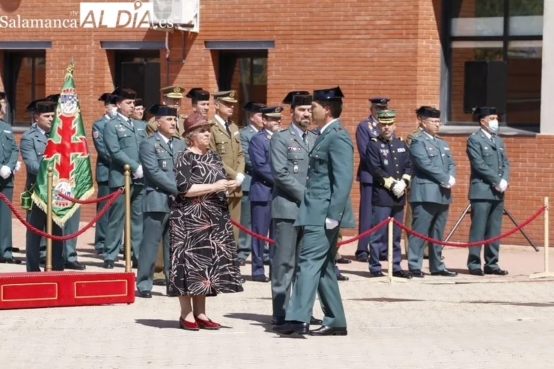 Acto oficial en Salamanca con motivo del 178 aniversario de la Guardia Civil. Foto de David Sañudo