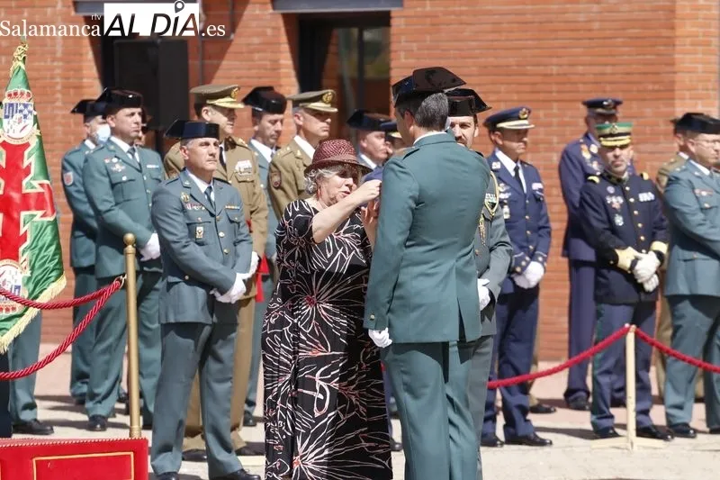 Acto oficial en Salamanca con motivo del 178 aniversario de la Guardia Civil. Foto de David Sañudo