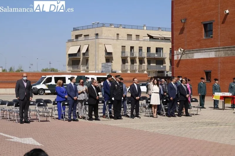Acto oficial en Salamanca con motivo del 178 aniversario de la Guardia Civil. Foto de David Sañudo