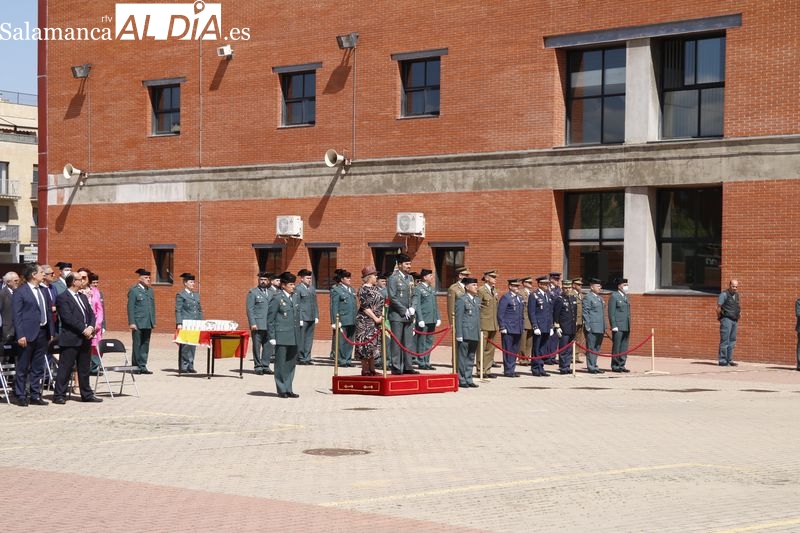 Acto oficial en Salamanca con motivo del 178 aniversario de la Guardia Civil. Foto de David Sañudo