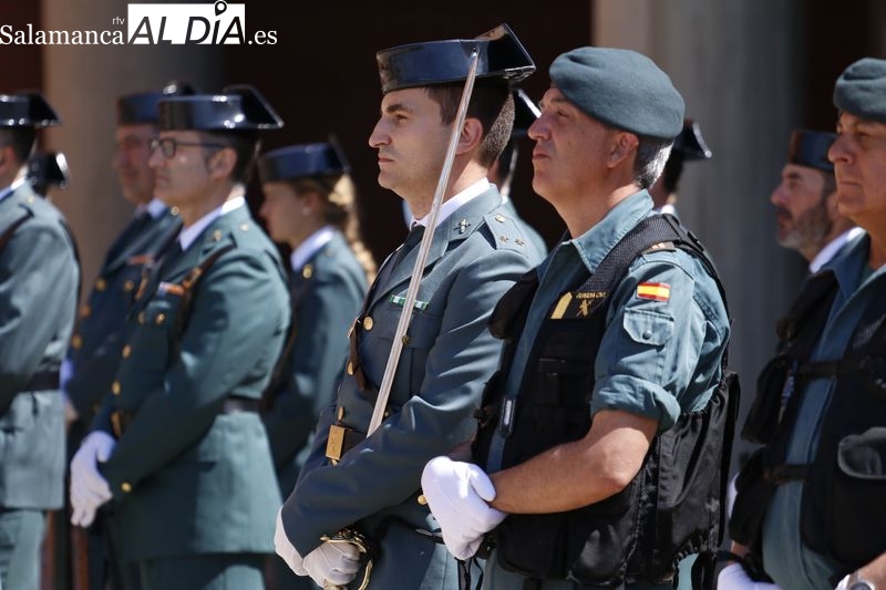 Acto oficial en Salamanca con motivo del 178 aniversario de la Guardia Civil. Foto de David Sañudo