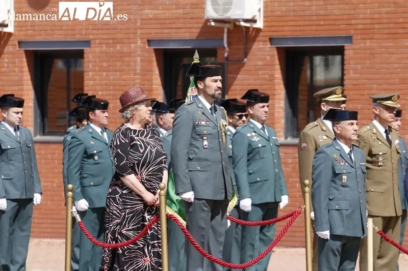 Acto oficial en Salamanca con motivo del 178 aniversario de la Guardia Civil. Foto de David Sañudo