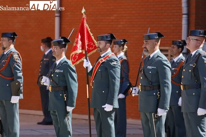 Acto oficial en Salamanca con motivo del 178 aniversario de la Guardia Civil. Foto de David Sañudo