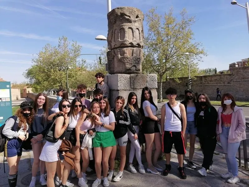 Excursión a Segovia de alumnos de 4° ESO del colegio San Juan Bosco