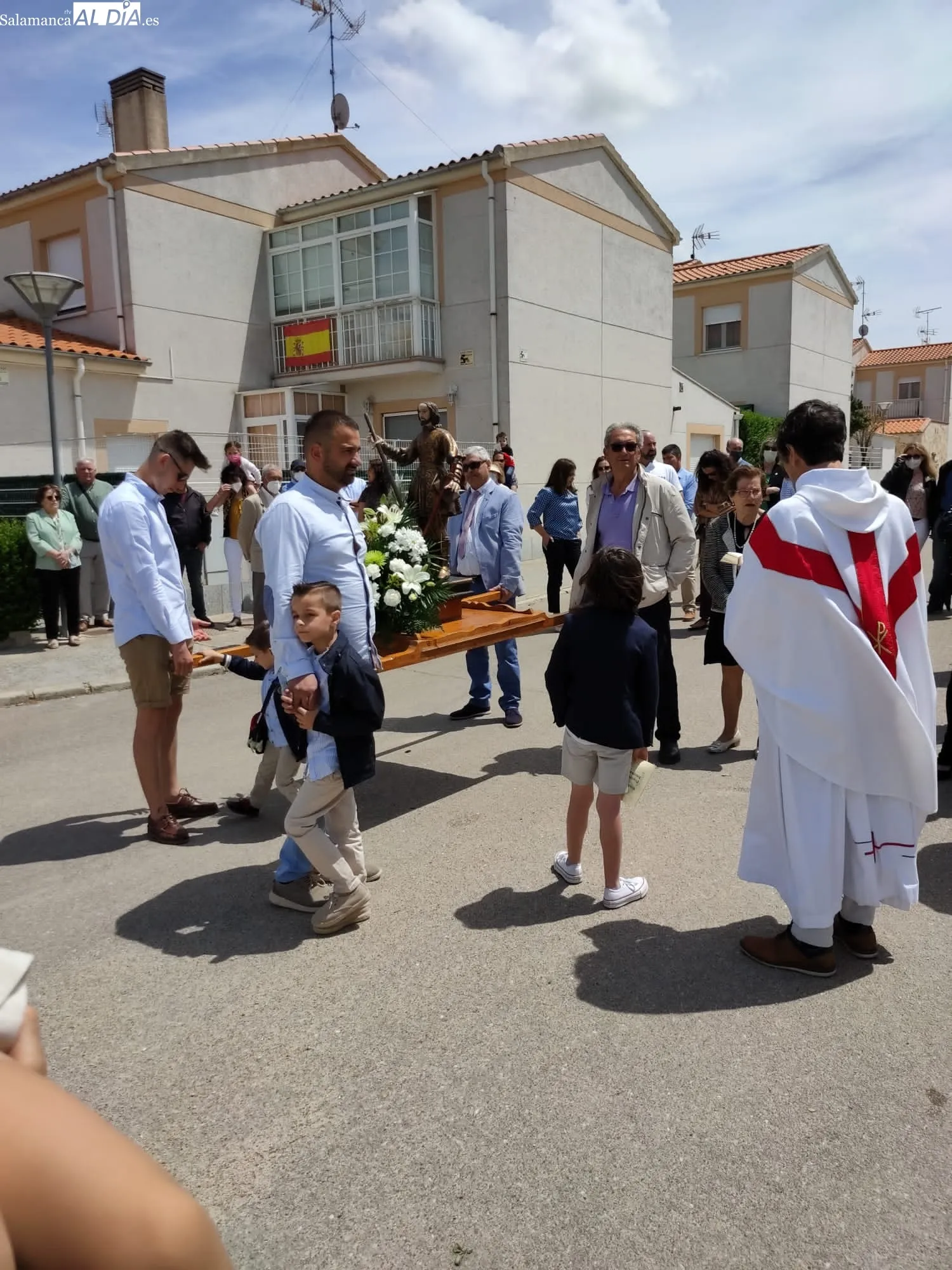 Foto 2 - Aldeaseca se vuelca en la esperada vuelta de las fiestas de San Isidro
