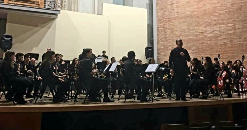 Banda del Conservatorio Profesional de Música en el Palacio de Congresos