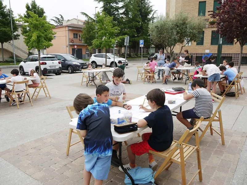 Foto 5 - Una treintena de escolares participa en el concurso de dibujo de las Fiestas del Se&ntilde;or de Carbajosa
