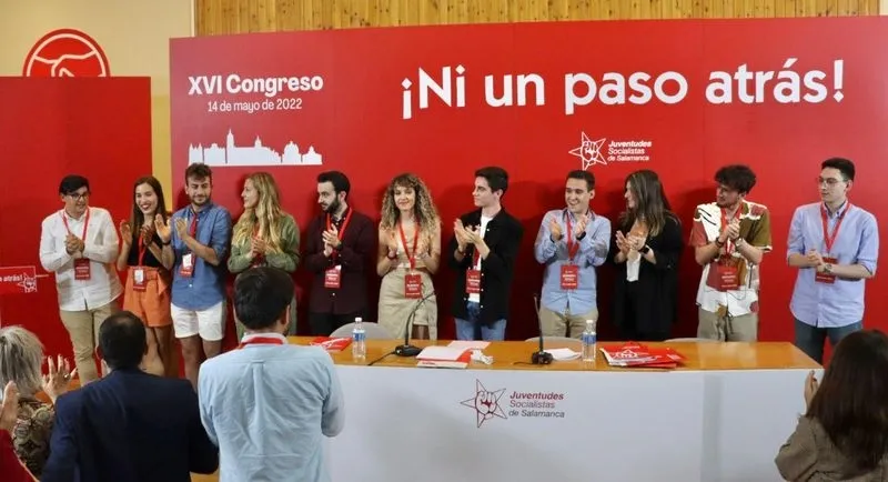 Clausura del XVI Congreso Provincial de Juventudes Socialistas de Salamanca
