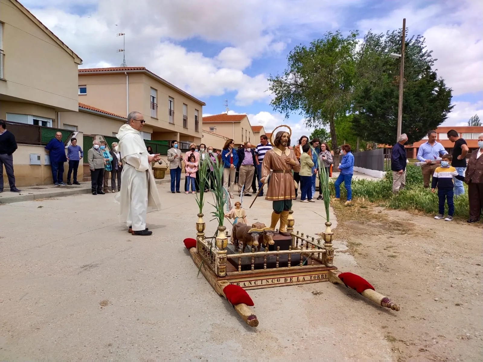 Villoruela festejaba este domingo a San Isidro