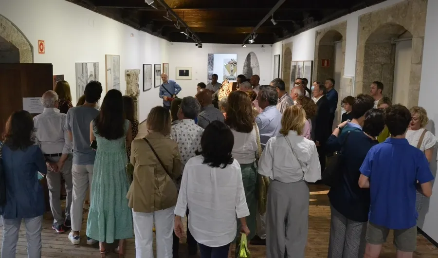 Foto 2 - Coleccionistas de arte se re&uacute;nen en Mir&oacute;briga de la mano de la Fundaci&oacute;n Campocerrado