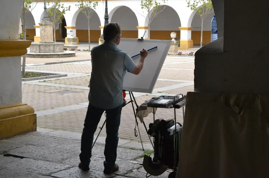 Foto 2 - Los caballetes vuelven a las calles mirobrigenses tres a&ntilde;os despu&eacute;s