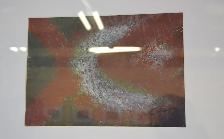 Foto 10 - Antonio Baigorri da a conocer en el Espacio i su original pintura terap&eacute;utica