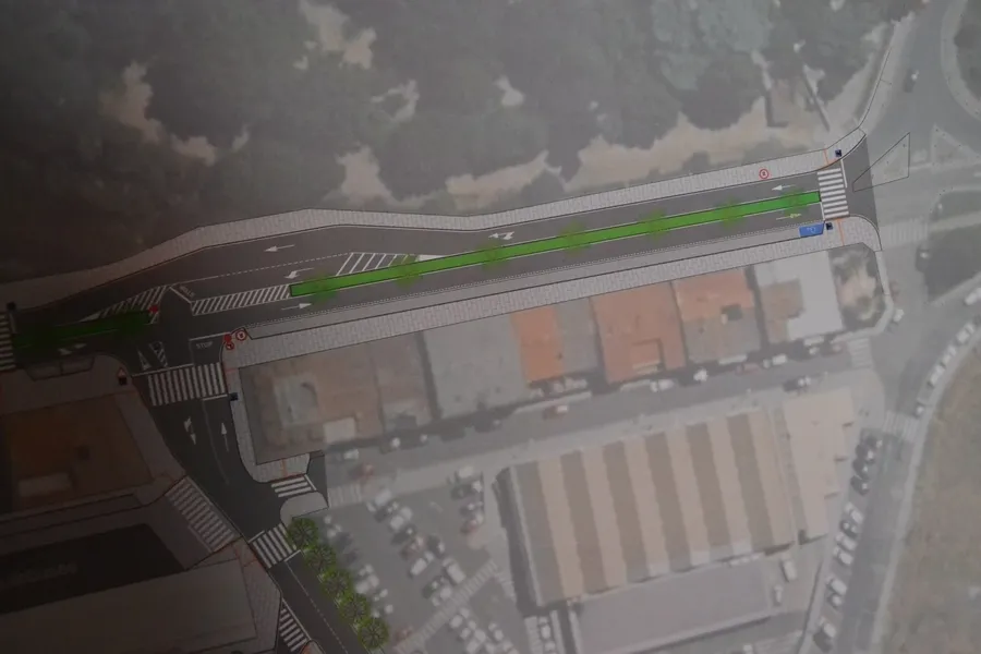 Foto 3 - La &lsquo;nueva&rsquo; Avenida de Espa&ntilde;a contar&aacute; con una mediana con palmeras que obligar&aacute; a girar en las rotondas