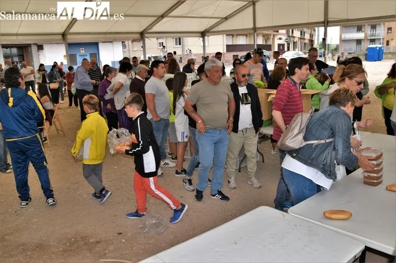 Calderilla solidaria en Villamayor