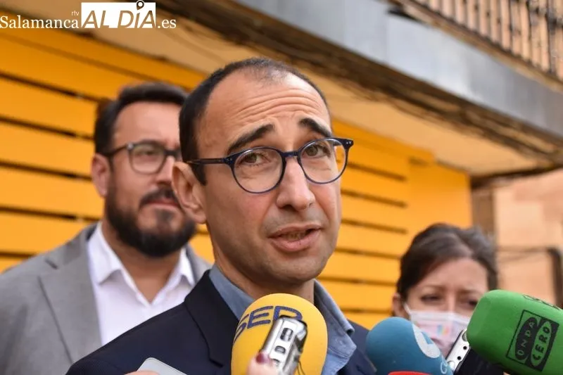 Reunión en la sede del PSOE de Salamanca | Fotos: Vanesa Martins 