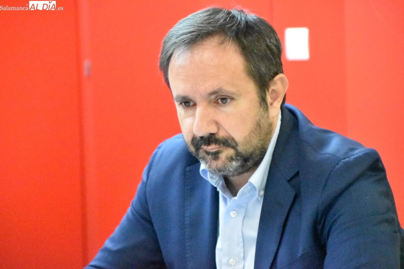 Reunión en la sede del PSOE de Salamanca | Fotos: Vanesa Martins 