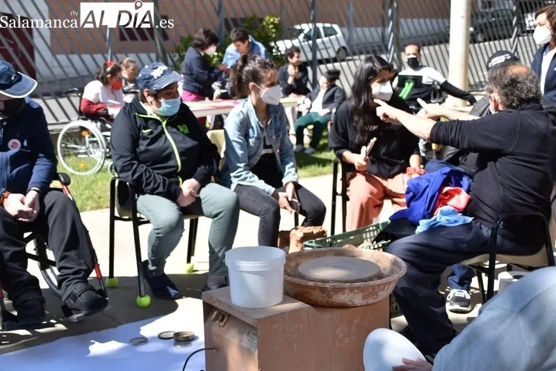 Clausura de 'Dale color, dale calor', actividad organizada por ASPACE | Fotos: Vanesa Martins