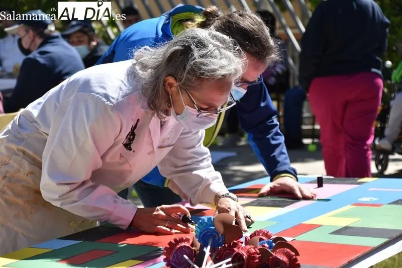 Clausura de 'Dale color, dale calor', actividad organizada por ASPACE | Fotos: Vanesa Martins