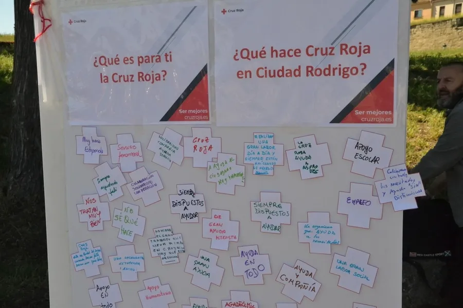 Foto 4 - Cruz Roja Ciudad Rodrigo festeja el D&iacute;a Mundial de la entidad buscando nuevos voluntarios
