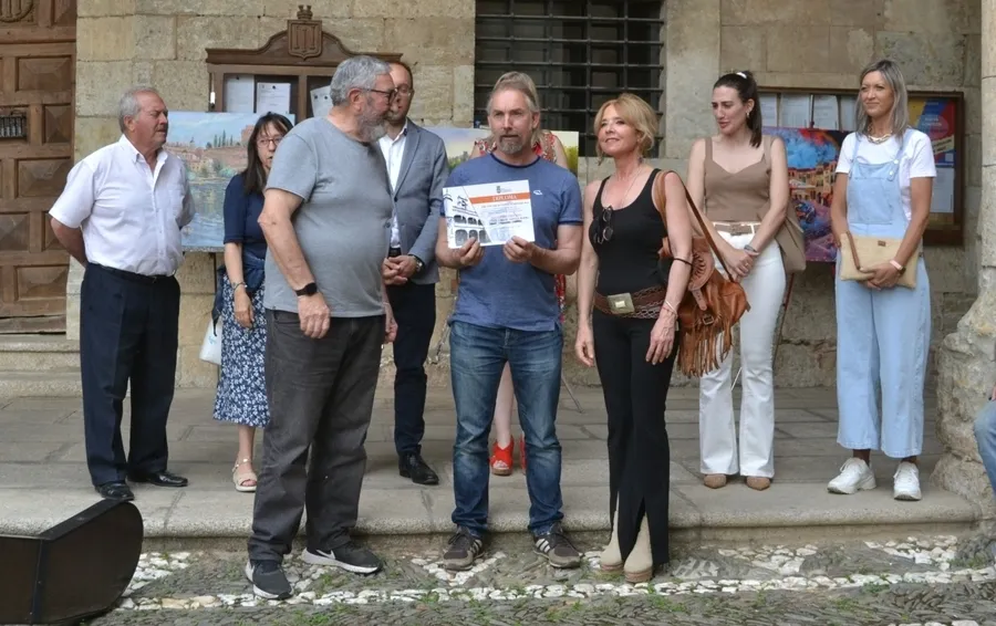 Foto 2 - Joao Cabral se impone en el recuperado Concurso de Pintura al Aire Libre