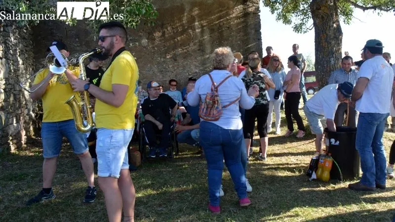 Los niños disfrutaron en la fiesta celebrada en honor de San Gregorio
