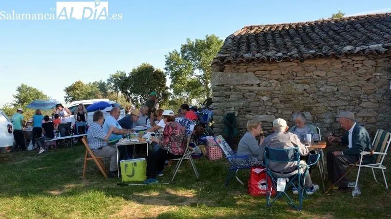 Los niños disfrutaron en la fiesta celebrada en honor de San Gregorio