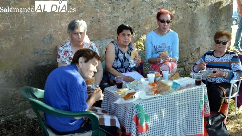 Los niños disfrutaron en la fiesta celebrada en honor de San Gregorio