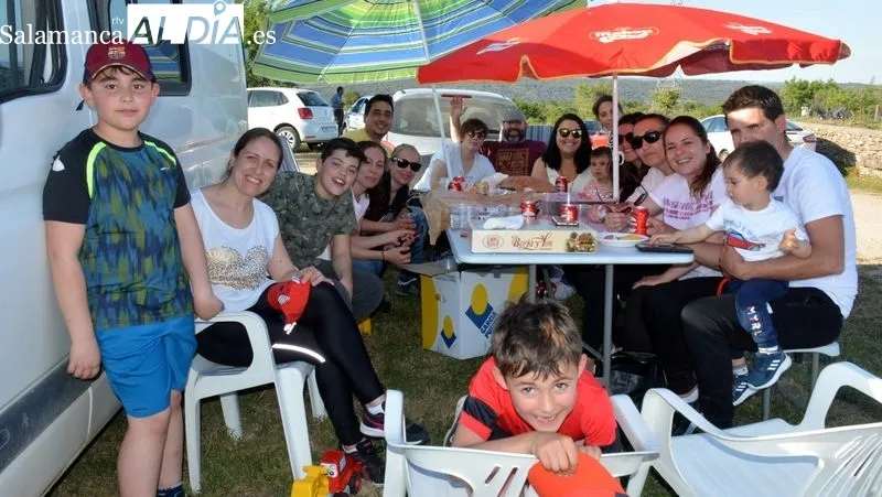 Los niños disfrutaron en la fiesta celebrada en honor de San Gregorio