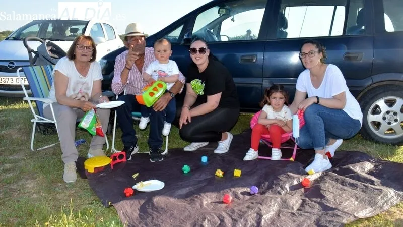 Los niños disfrutaron en la fiesta celebrada en honor de San Gregorio