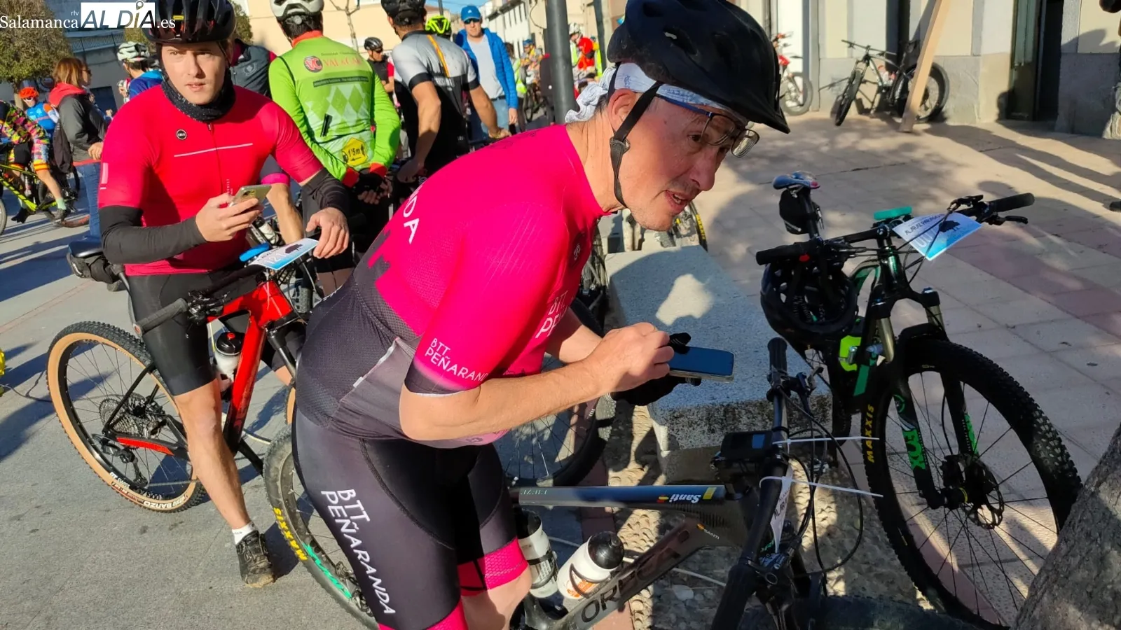 Alaraz celebraba este domingo la IX ediciòn de su Quedada BTT