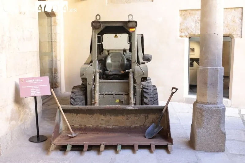 Exposición 'El Mando de Ingenieros en Apoyo a las Autoridades Civiles. En tiempo de Pandemia' en la Torre de los Anaya. Foto de David Sañudo