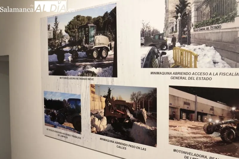Exposición 'El Mando de Ingenieros en Apoyo a las Autoridades Civiles. En tiempo de Pandemia' en la Torre de los Anaya. Foto de David Sañudo