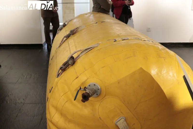 Exposición 'El Mando de Ingenieros en Apoyo a las Autoridades Civiles. En tiempo de Pandemia' en la Torre de los Anaya. Foto de David Sañudo