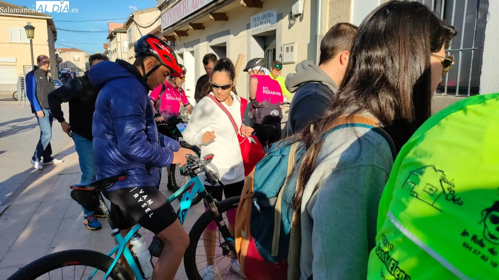 Alaraz celebraba este domingo la IX ediciòn de su Quedada BTT