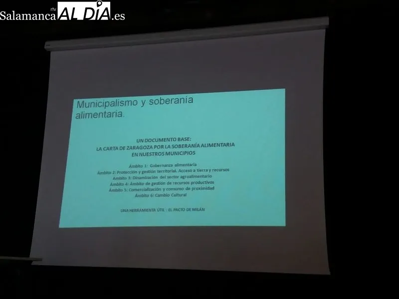 Jornada de debate sobre soberanía alimentaria en Monleras