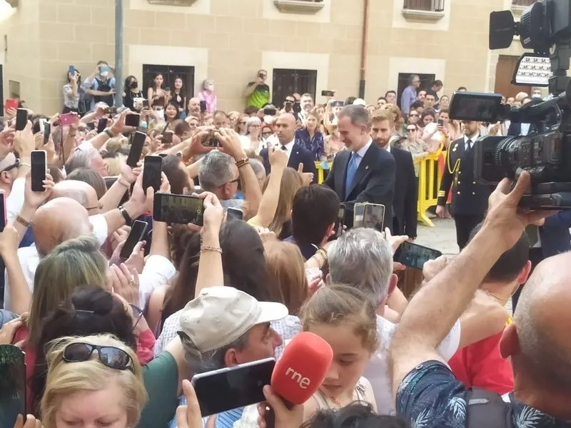 Felipe VI ha inaugurado este martes la nueva exposición de Las Edades del Hombre en Plasencia 