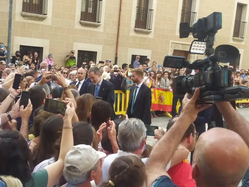 Felipe VI ha inaugurado este martes la nueva exposición de Las Edades del Hombre en Plasencia 
