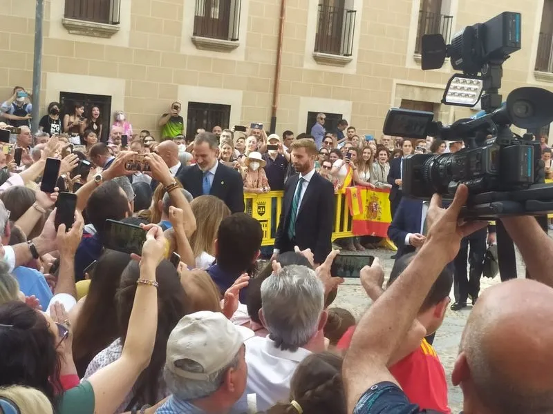 Felipe VI ha inaugurado este martes la nueva exposición de Las Edades del Hombre en Plasencia 