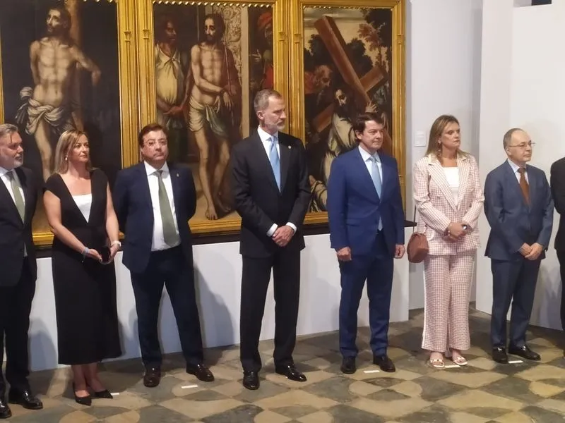 Felipe VI ha inaugurado este martes la nueva exposición de Las Edades del Hombre en Plasencia 