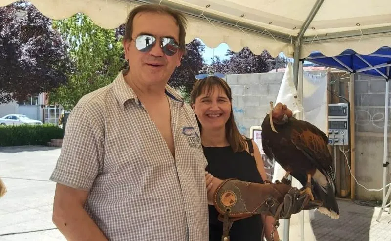 Foto 4 - Recuperado el &aacute;guila Harris que se escap&oacute; durante la Feria de Mayo