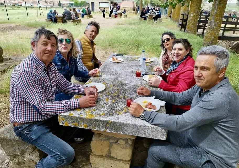 Aldearrubia festejaba este domingo a San Isidro