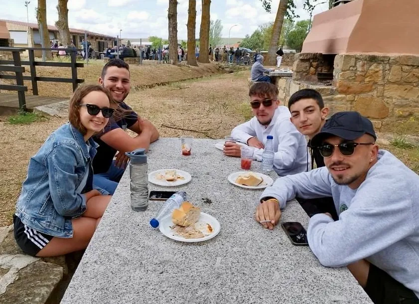 Aldearrubia festejaba este domingo a San Isidro