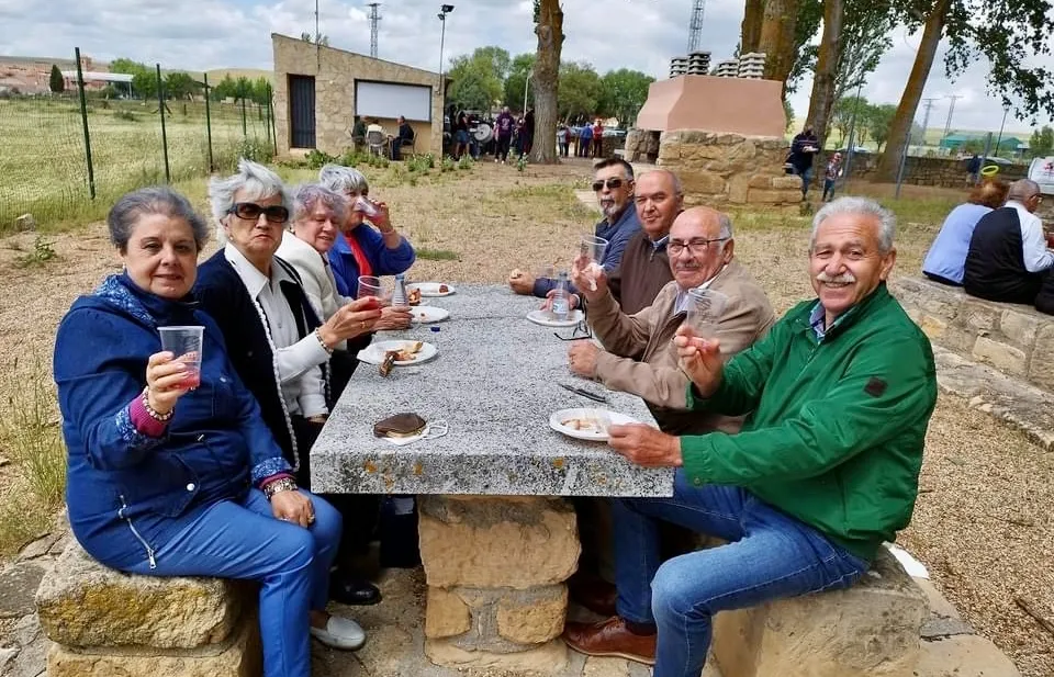 Aldearrubia festejaba este domingo a San Isidro