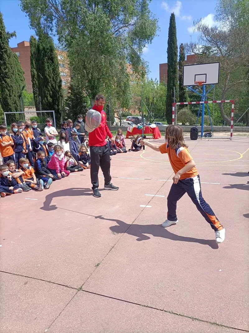 Campaña 'Tod@s Olímpic@s', en el Colegio Antonio Machado 