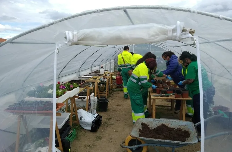 Foto 3 - Doce alumnos toman parte en la AFE sobre jardiner&iacute;a &lsquo;Campo de Arga&ntilde;&aacute;n&rsquo;