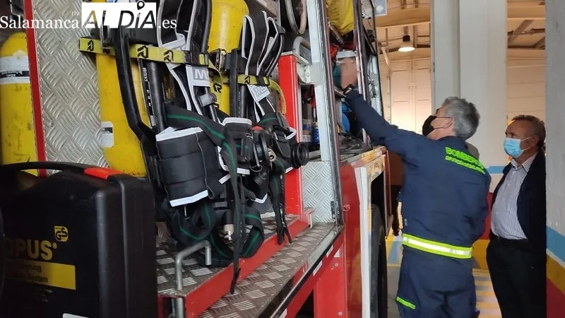 El Parque de Bomberos de Vitigudino celebra los 50 años de su constitución / CORRAL