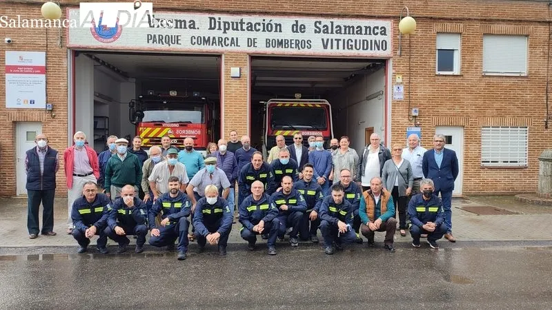 El Parque de Bomberos de Vitigudino celebra los 50 años de su constitución / CORRAL