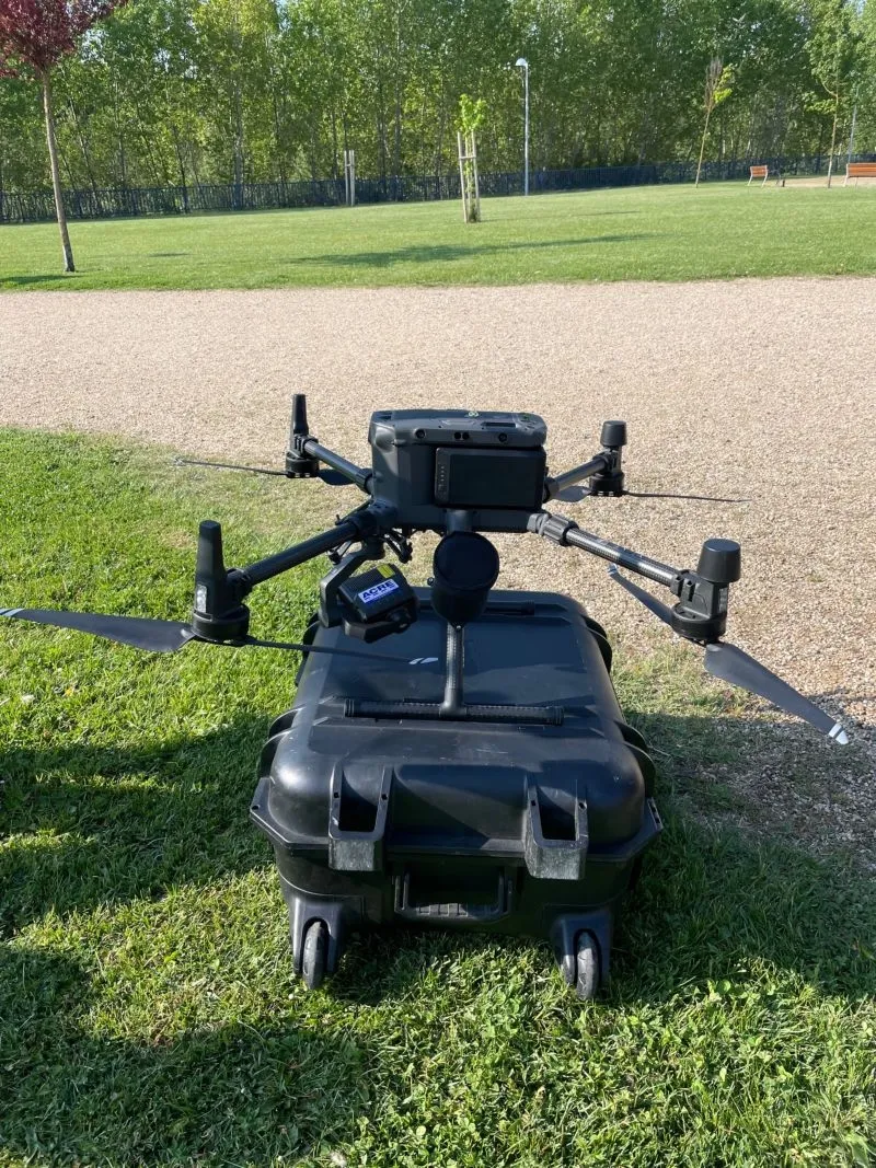 Foto 7 - Fuerzas de seguridad de la provincia Salamanca se forman en el manejo de drones