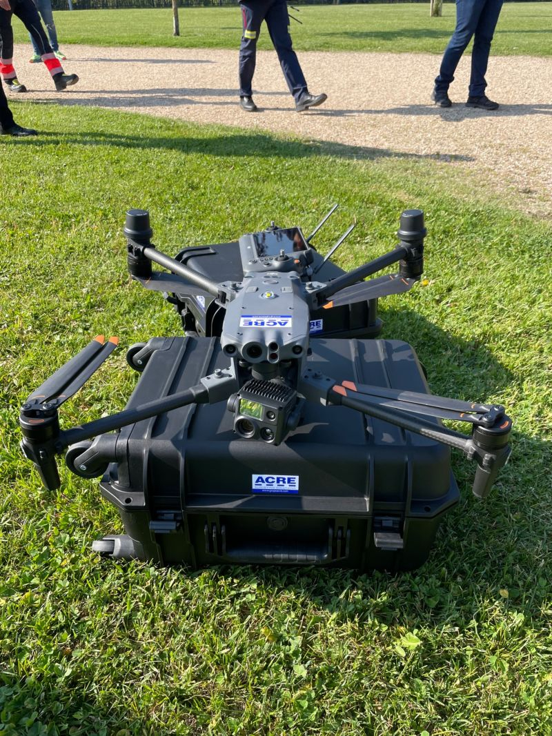 Foto 6 - Fuerzas de seguridad de la provincia Salamanca se forman en el manejo de drones