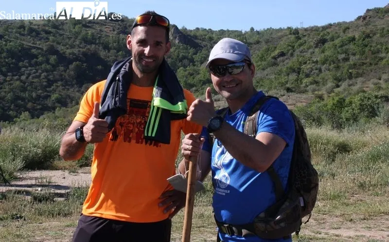 La decimoquinta marcha senderista de Aldeadávila de la Ribera tenía un marcado carácter solidario 